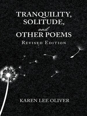 cover image of TRANQUILITY, SOLITUDE, AND OTHER POEMS